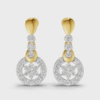 Sparq 1.03ct Grand Diamond Cluster Stud Earrings