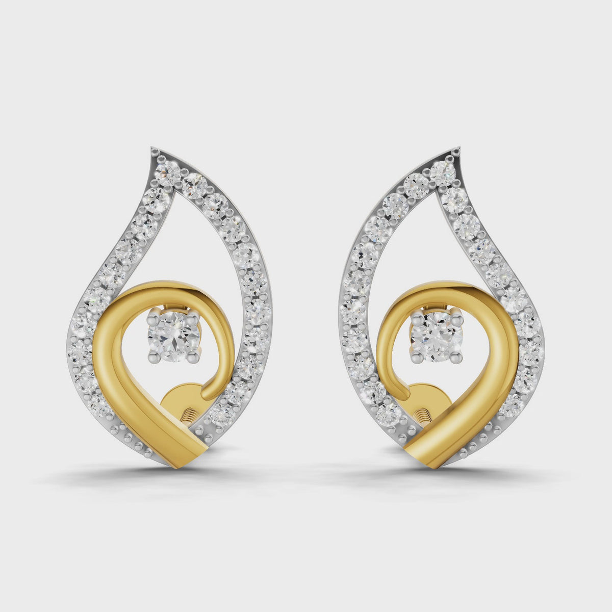 Sparq 0.92ct Iconic Diamond Cluster Stud Earrings