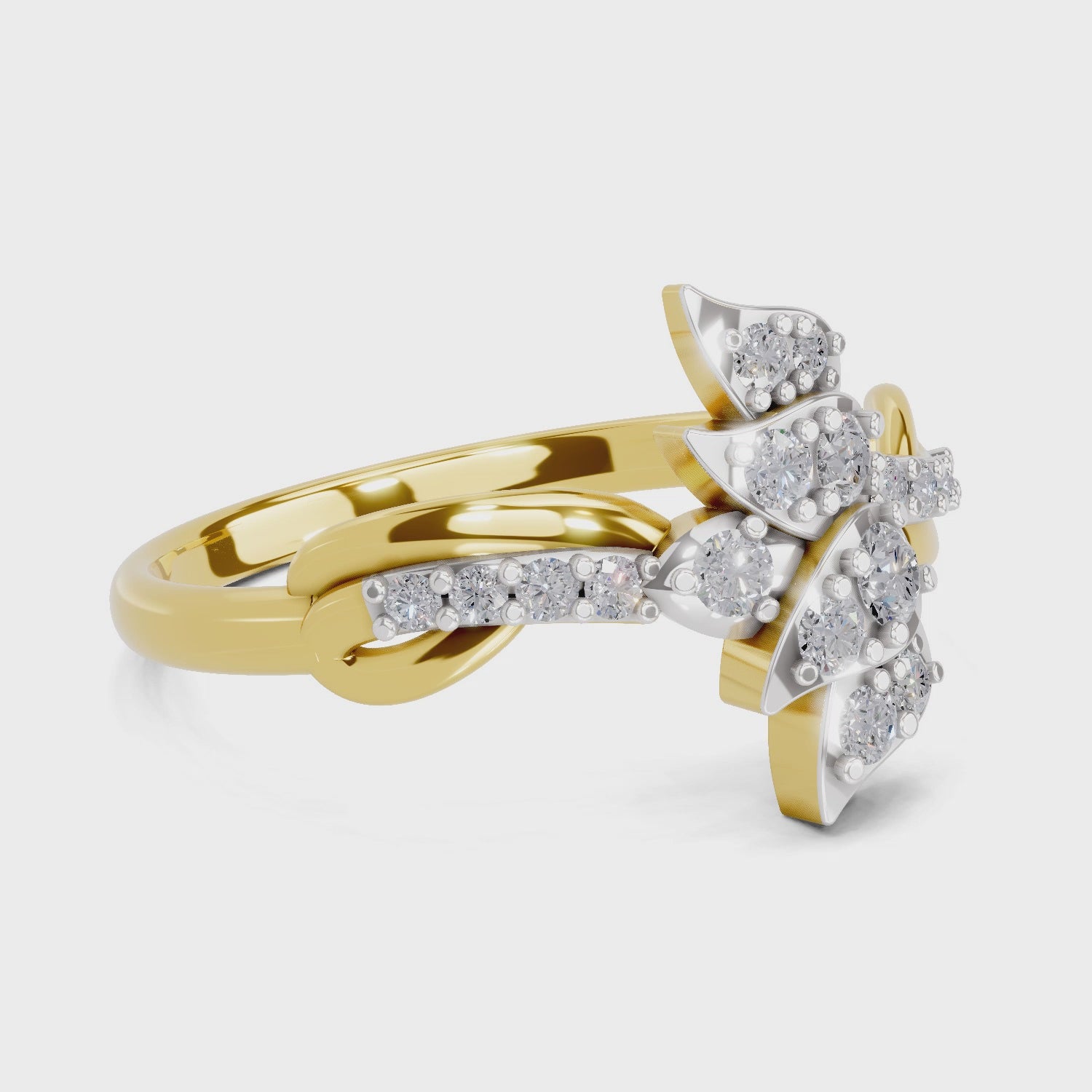 Sparq 0.28ct Evening Diamond Cluster Ring