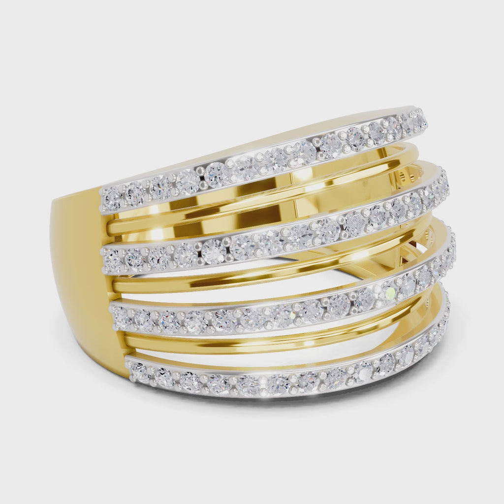 Sparq 0.8ct Iconic Diamond Cluster Ring