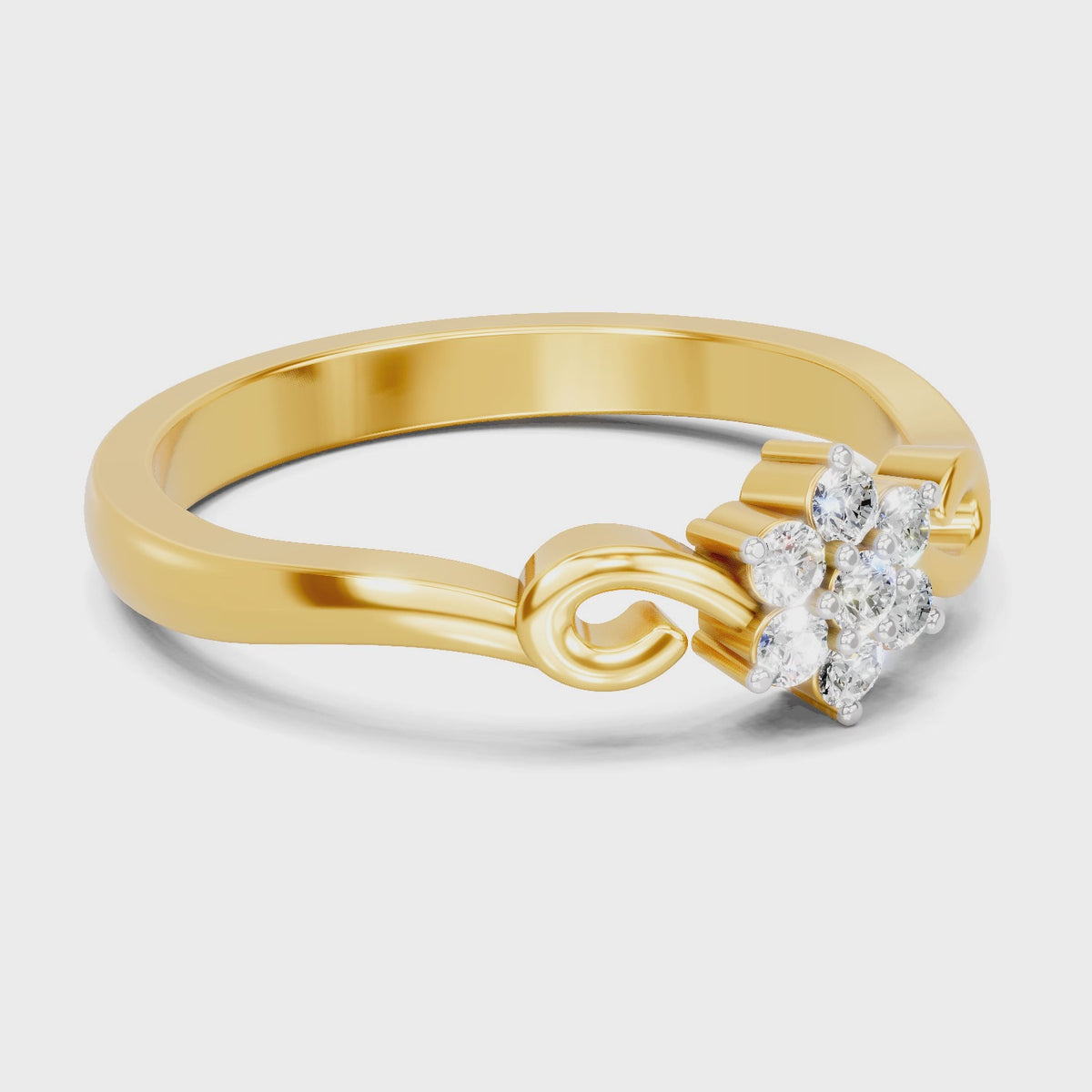 Sparq 0.15ct Timeless Diamond Cluster Ring