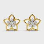 Sparq 0.22ct Evening Diamond Cluster Stud Earrings