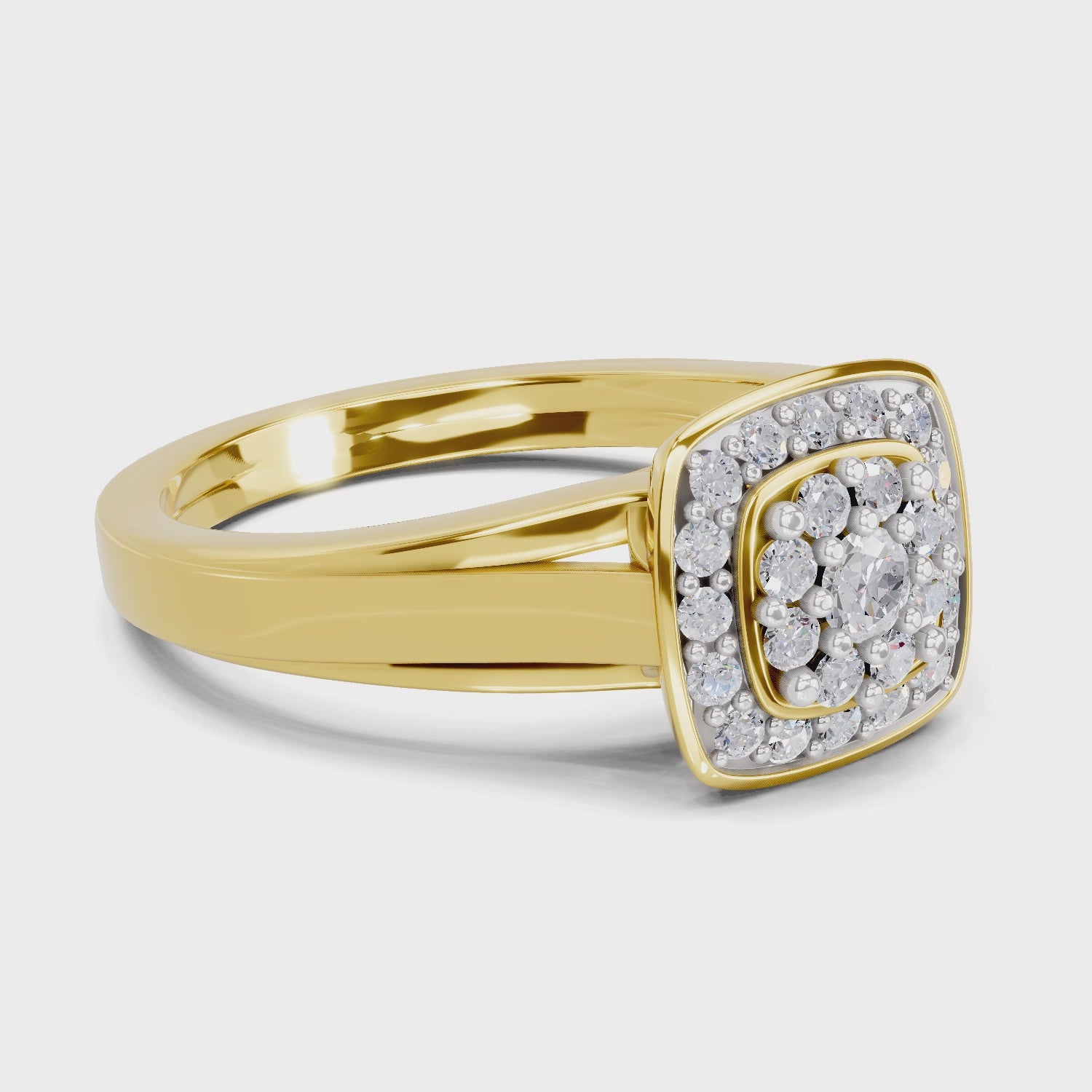 Sparq 0.39ct Statement Diamond Halo Ring