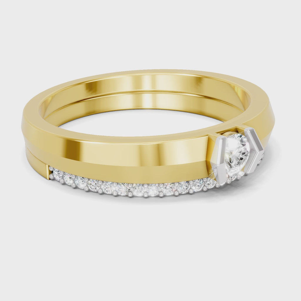 Sparq 0.41ct Evening Diamond Cluster Ring