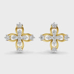 Sparq 0.4ct Evening Diamond Cluster Stud Earrings