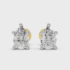 Sparq 0.46ct Pear Diamond Stud Earrings