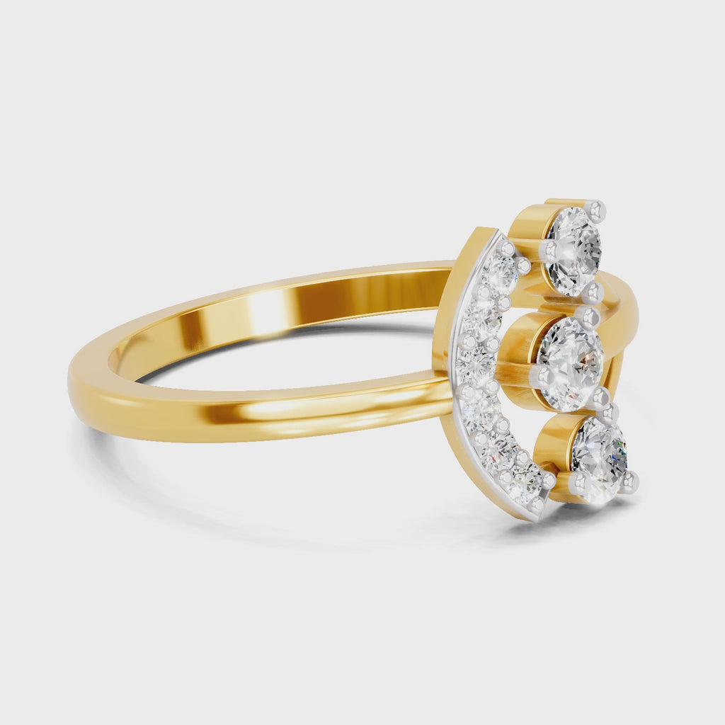 Sparq 0.3ct Evening Diamond Cluster Ring