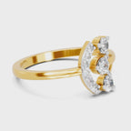Sparq 0.3ct Evening Diamond Cluster Ring