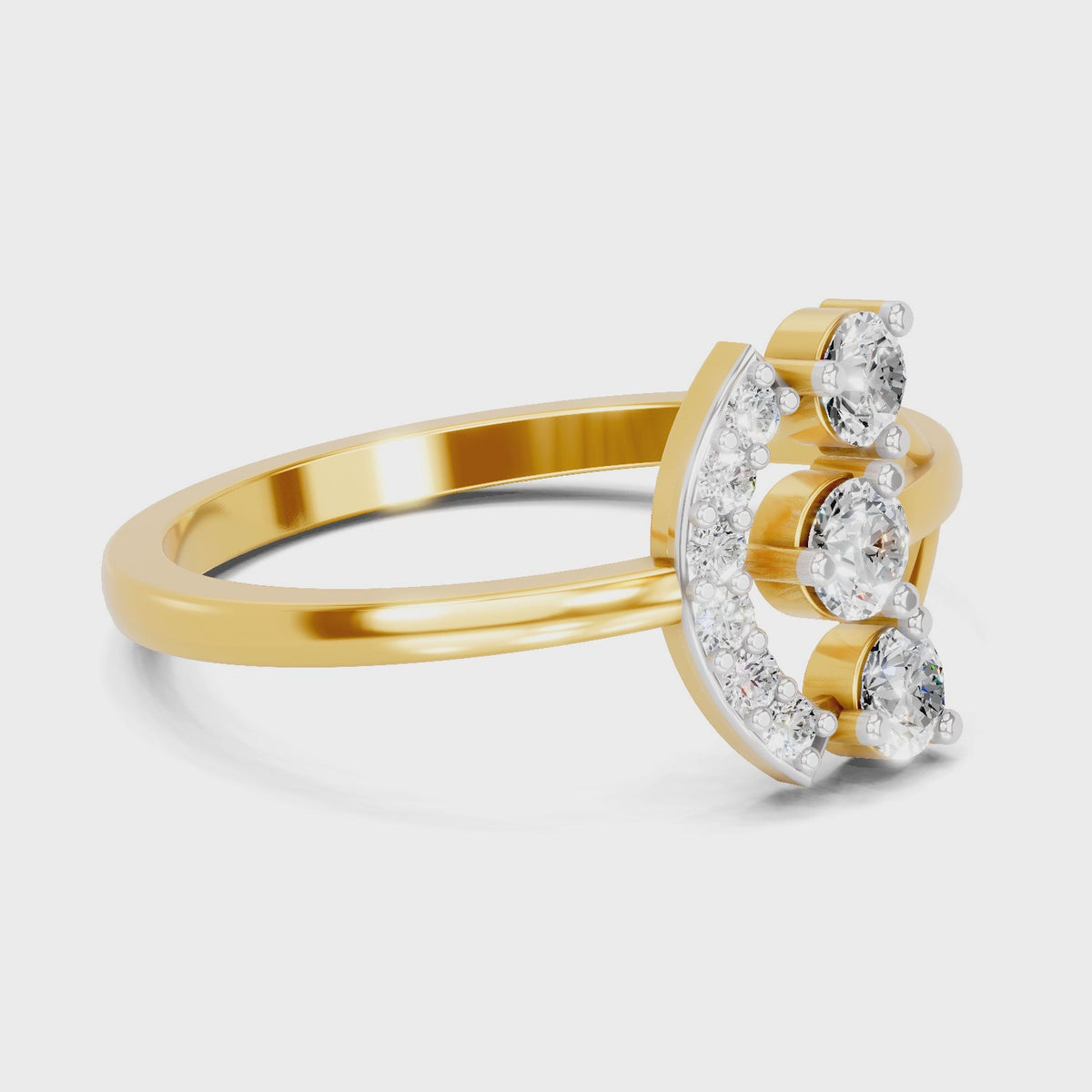 Sparq 0.3ct Evening Diamond Cluster Ring